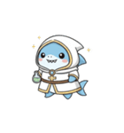 ファンタジーなサメ達（個別スタンプ：8）