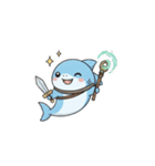 ファンタジーなサメ達（個別スタンプ：10）