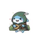 ファンタジーなサメ達（個別スタンプ：18）