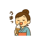 温泉巡り女子の毎日使える日常会話スタンプ（個別スタンプ：33）
