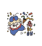 らいおんぷ 韓国語ver1（個別スタンプ：4）