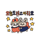 らいおんぷ 韓国語ver1（個別スタンプ：18）