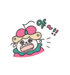 らいおんぷ 韓国語ver1（個別スタンプ：19）