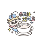 らいおんぷ 韓国語ver1（個別スタンプ：20）
