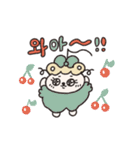 らいおんぷ 韓国語ver1（個別スタンプ：37）