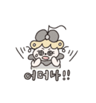 らいおんぷ 韓国語ver1（個別スタンプ：39）