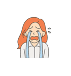 感情ダダ漏れ女子（個別スタンプ：20）