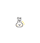 ◉ちっこい◉うさぎ◉（個別スタンプ：1）