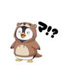 カワウソ好きのペンギン（個別スタンプ：6）
