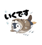 カワウソ好きのペンギン（個別スタンプ：10）