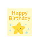 夏生まれの人へHappy Birthday（個別スタンプ：7）