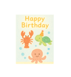 夏生まれの人へHappy Birthday（個別スタンプ：11）