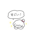 おへんじ！しろいぬちゃん（個別スタンプ：33）