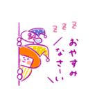 《秋色♡ほんわか言葉》ハナチャンと猫（個別スタンプ：12）
