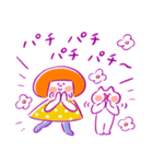 《秋色♡ほんわか言葉》ハナチャンと猫（個別スタンプ：25）