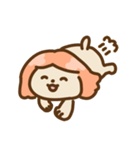 おすわり！モンブラン（個別スタンプ：4）