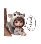 40個‼️色々な動物ver. 毎日使いたくなる（個別スタンプ：11）