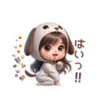 40個‼️色々な動物ver. 毎日使いたくなる（個別スタンプ：22）