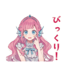 人魚姫の陸上デビュー★毎日使える（個別スタンプ：9）