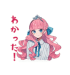 人魚姫の陸上デビュー★毎日使える（個別スタンプ：11）