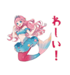 人魚姫の陸上デビュー★毎日使える（個別スタンプ：29）