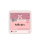 甘かわチェック日常 – ゆるかわスタンプ（個別スタンプ：5）