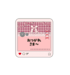 甘かわチェック日常 – ゆるかわスタンプ（個別スタンプ：6）