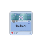 甘かわチェック日常 – ゆるかわスタンプ（個別スタンプ：9）
