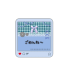甘かわチェック日常 – ゆるかわスタンプ（個別スタンプ：11）