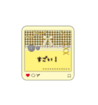 甘かわチェック日常 – ゆるかわスタンプ（個別スタンプ：15）