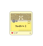 甘かわチェック日常 – ゆるかわスタンプ（個別スタンプ：16）