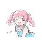 ツインテールの双子ここのあ#2（個別スタンプ：2）