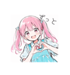 ツインテールの双子ここのあ#2（個別スタンプ：20）