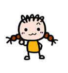 ハッピー もこたん（個別スタンプ：1）