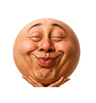顔文字くん 9 (写実バージョン)（個別スタンプ：3）