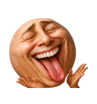 顔文字くん 9 (写実バージョン)（個別スタンプ：7）