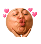 顔文字くん 9 (写実バージョン)（個別スタンプ：8）