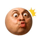 顔文字くん 9 (写実バージョン)（個別スタンプ：10）