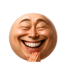 顔文字くん 9 (写実バージョン)（個別スタンプ：11）