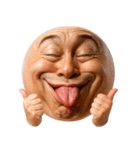顔文字くん 9 (写実バージョン)（個別スタンプ：12）