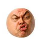 顔文字くん 9 (写実バージョン)（個別スタンプ：13）