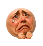 顔文字くん 9 (写実バージョン)（個別スタンプ：15）