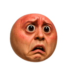 顔文字くん 9 (写実バージョン)（個別スタンプ：20）