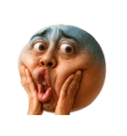 顔文字くん 9 (写実バージョン)（個別スタンプ：22）