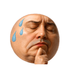 顔文字くん 9 (写実バージョン)（個別スタンプ：24）