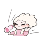 うさぎ風少女 いま何してる？（個別スタンプ：9）