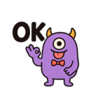ゆるモンスター 日常（個別スタンプ：7）