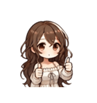 がんばる（自称）社会不適合ちゃん ver.2（個別スタンプ：3）