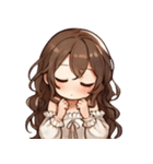 がんばる（自称）社会不適合ちゃん ver.2（個別スタンプ：9）