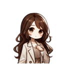 がんばる（自称）社会不適合ちゃん ver.2（個別スタンプ：15）